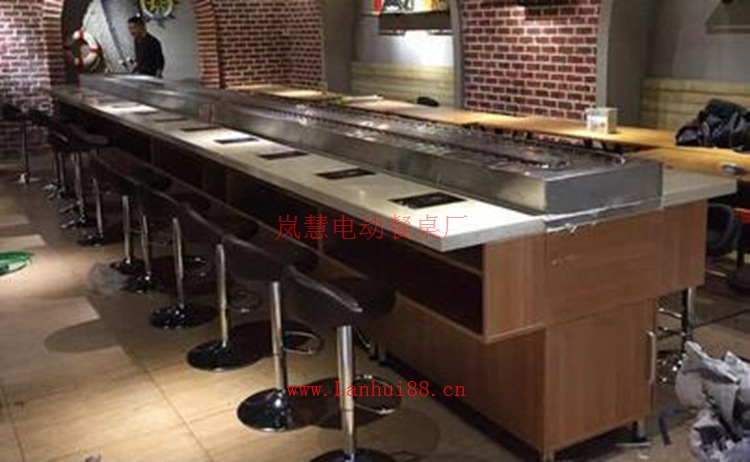 火锅寿司麻辣烫专用旋转设备定做包邮包安装  旋转火锅设备  转转火锅设备  回转火锅设备