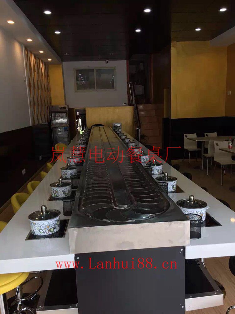 回转寿司麻辣烫设备定做自助火锅设备定做  旋转火锅设备  转转火锅设备  回转火锅设备