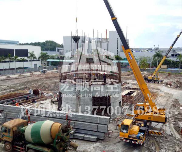 江西烟囱刷航标油漆公司——宏顺建设