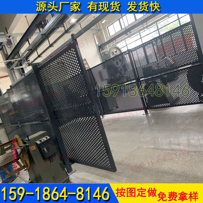 中山车间隔离网 广州冲孔护栏现货  工厂护栏  铁丝网护栏