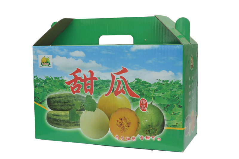 青州甜瓜礼盒-曙光纸制品包装甜瓜礼盒坚固