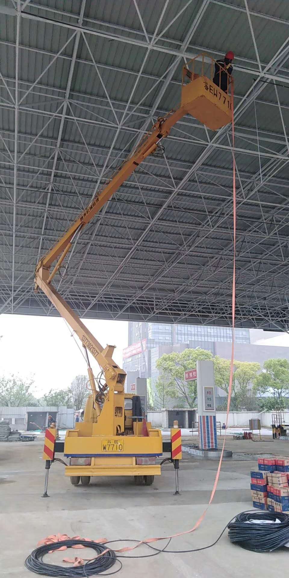 常熟高空作业车租赁 高空车出租  升降机