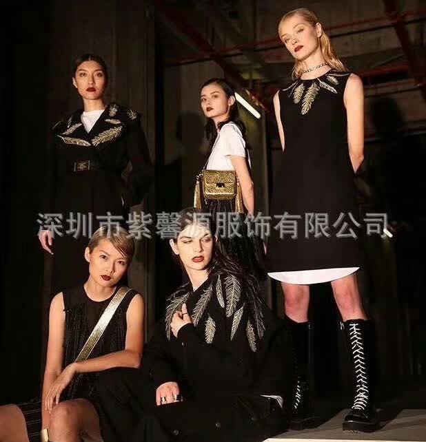广州时尚国际紫馨源品牌女装批发走份  品牌女装走份直销