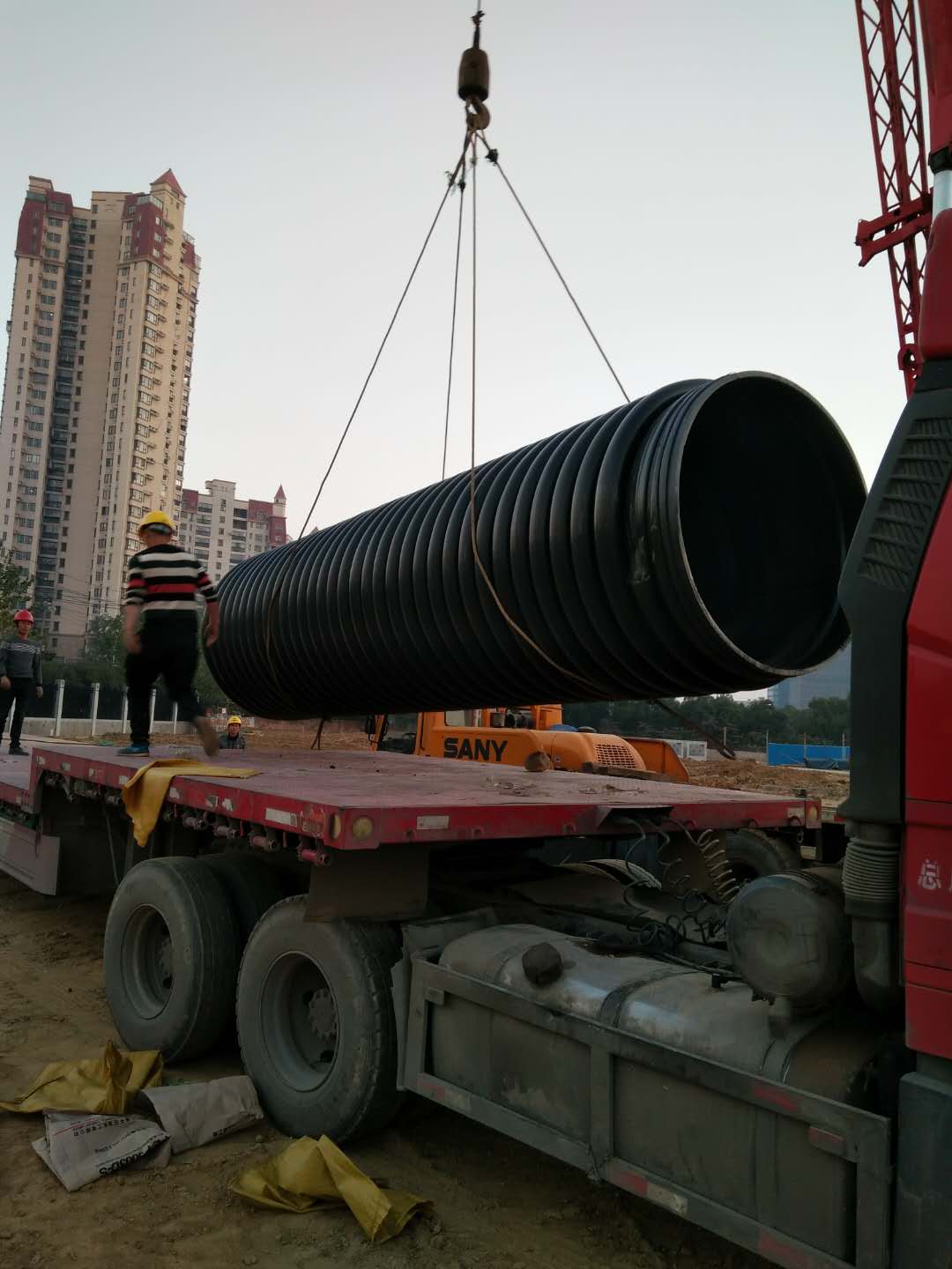 孝感市HDPE缠绕结构壁污水管克拉管采购报价批发  缠绕增强管  排污管