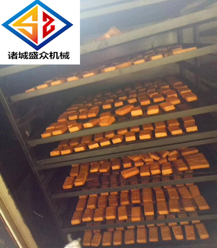 熟食烤肉燃气烟熏炉 牛肉干加工设备  小型烧肉熟食烟熏设备  燃气烟熏炉厂家  香辣卤味燃气烟熏炉