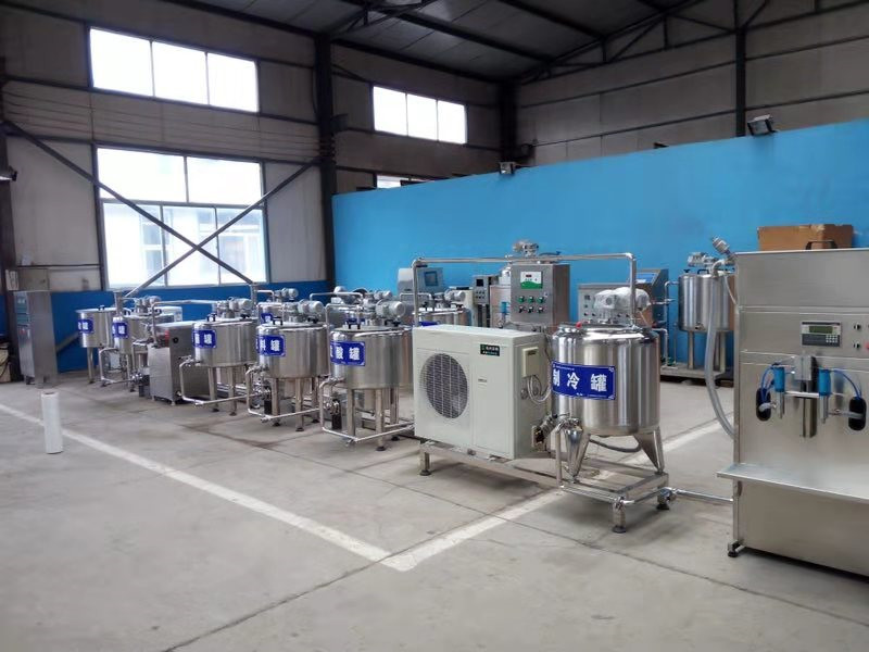 小型酸奶杀菌罐青海老酸奶加工设备厂家  小型酸奶设备  发酵奶整套生产线  酸奶生产线