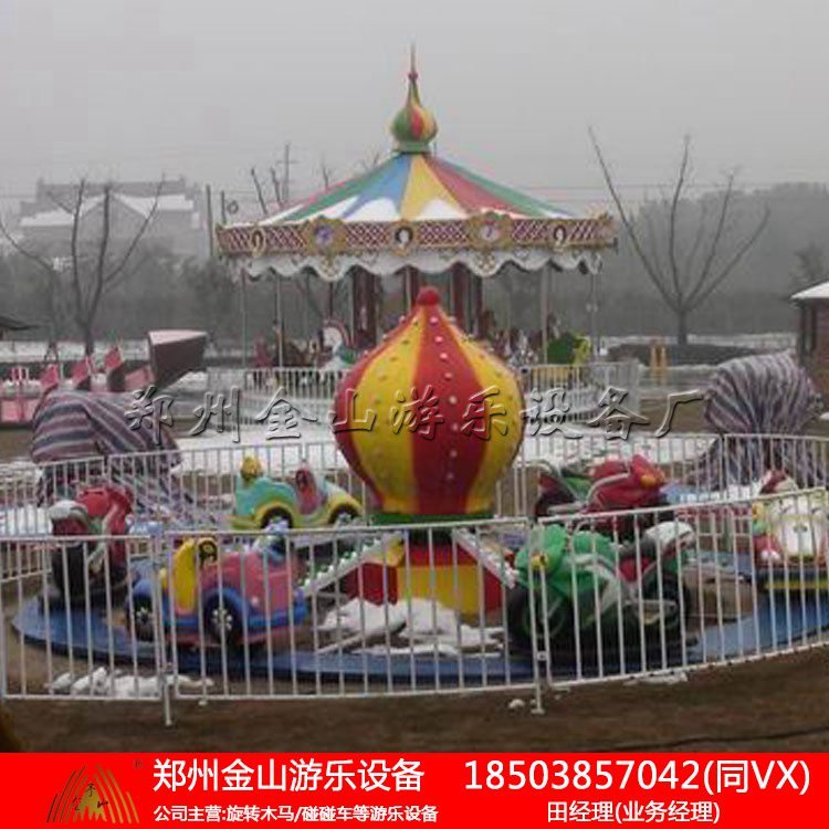 摩托竞赛 飞车竞赛游艺机 外型美观 色彩鲜艳  旋转木马  仿古小火车  豪华转马