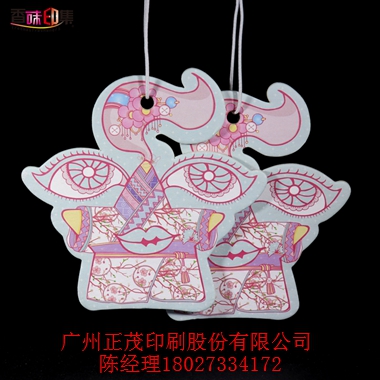 香味印集汽车香片高质量卡通汽车香片古龙味挂件定制  汽车香片饰品  香薰香片