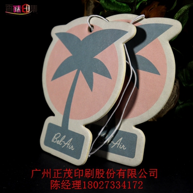 汽车除臭香片 固体环保纸制汽车香片纸 卡通香片定制  汽车香片饰品  汽车香片定制