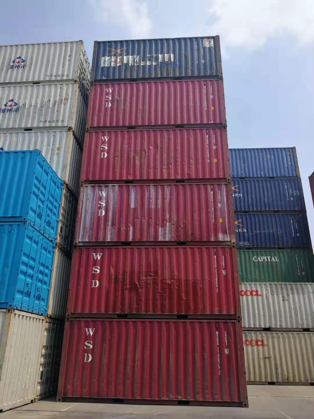 供应天津二手集装箱集装箱买卖出租集装箱改制  天津集装箱