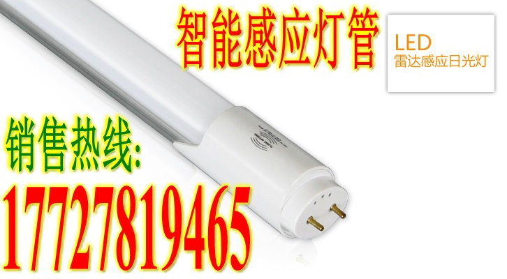 车库节能改造雷达感应LED日光灯 雷达灯管 微波日光管