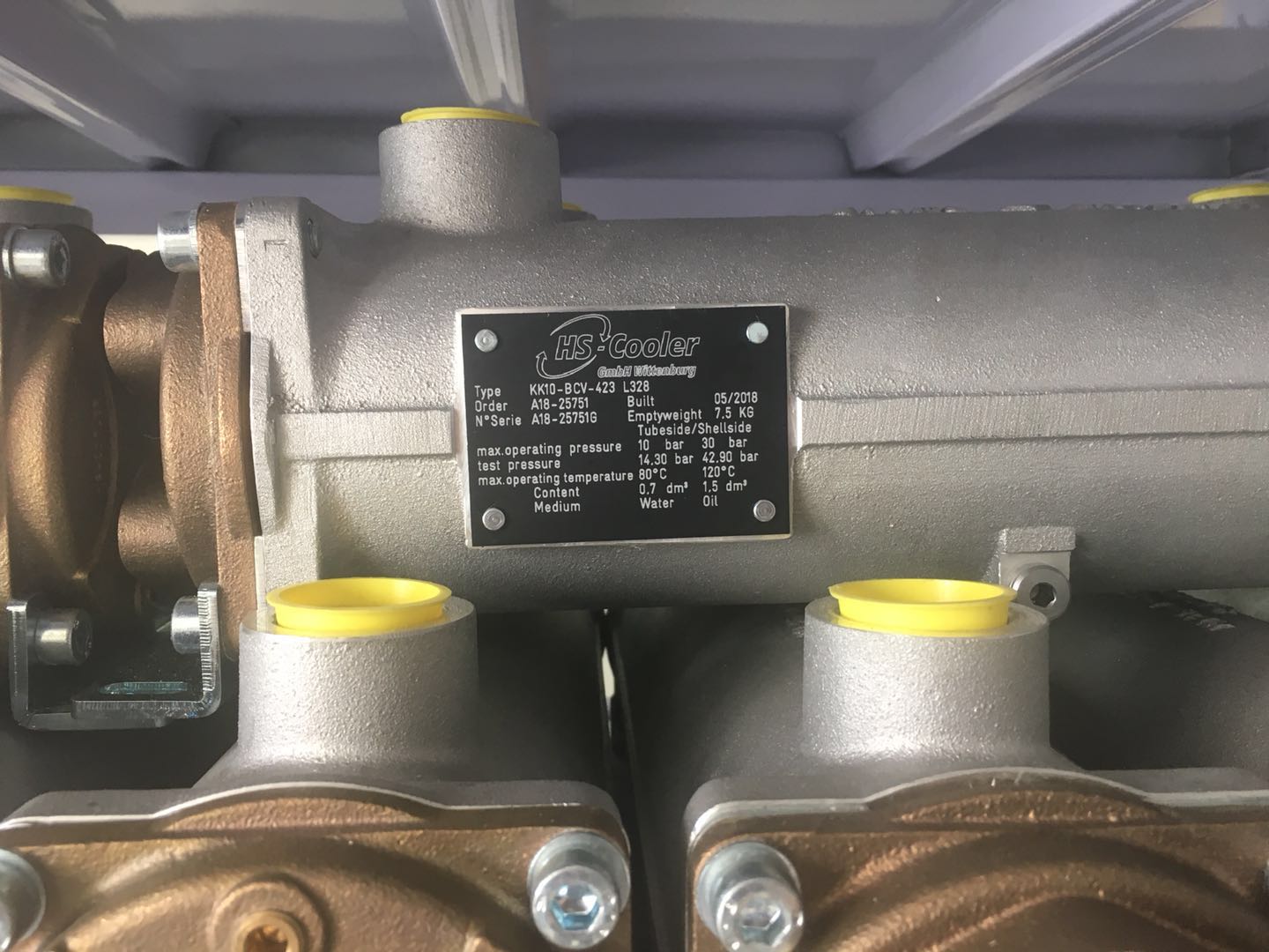 KK10-BCV-423 L328换热器与减速机配套&nbsp;&nbsp;HS Cooler 换热器