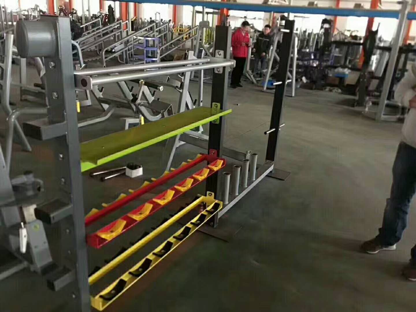 健身房壶铃置物架小件储物架  健身小工具存放架