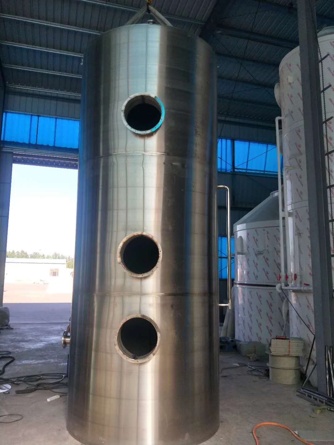 厂家直销废气处理喷淋塔 不锈钢环保设备喷废气处理设备 不锈钢喷淋塔 碳钢喷淋塔