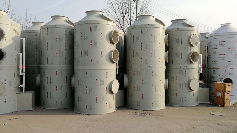 直销喷漆房废气设备 PP喷淋塔 除臭废气喷淋塔  喷漆房喷淋塔  pp尾气吸收塔  水洗塔