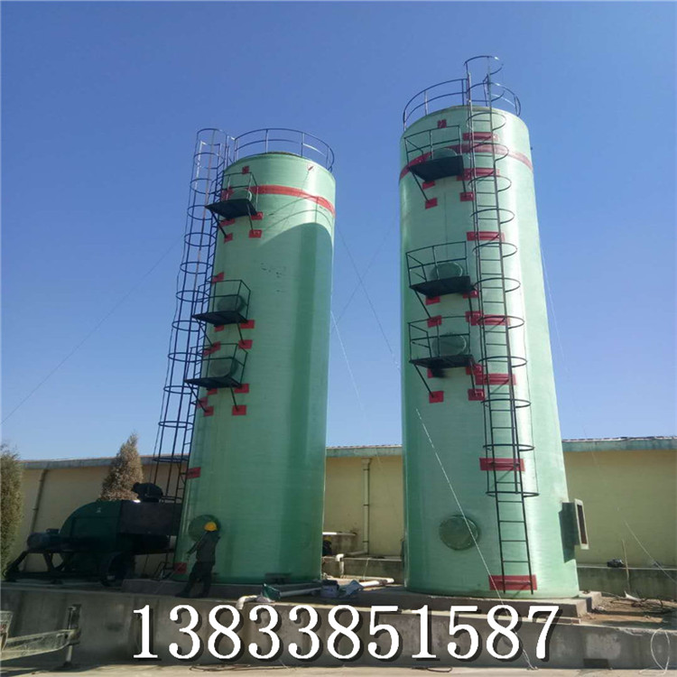 湖南喷淋型脱硫塔A武潭镇玻璃钢喷淋型脱硫塔厂家  喷淋脱硫塔  玻璃钢喷淋脱硫塔  砖厂脱硫塔