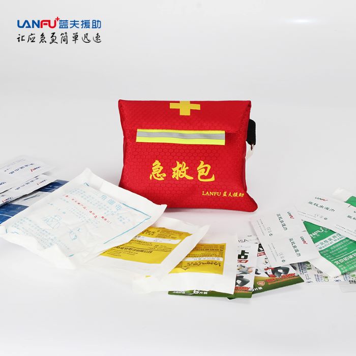 户外车载家用便携配备应急用品  蓝夫LF-12010急救包  车载急救包  户外急救包  学校急救包