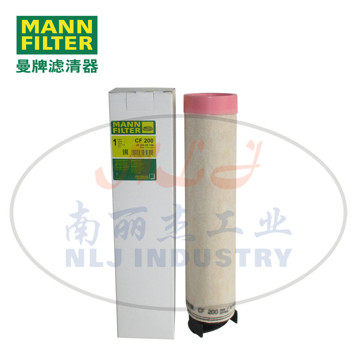 MANN-FILTER(曼牌滤清器)安全芯CF200  曼牌滤清器空滤