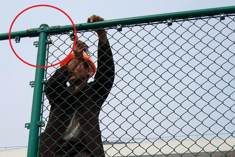 球场护栏网 体育场围栏网 厂家定制安装  铁丝网