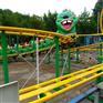 儿童游乐设备青虫滑车 卡通造型果虫滑车厂家