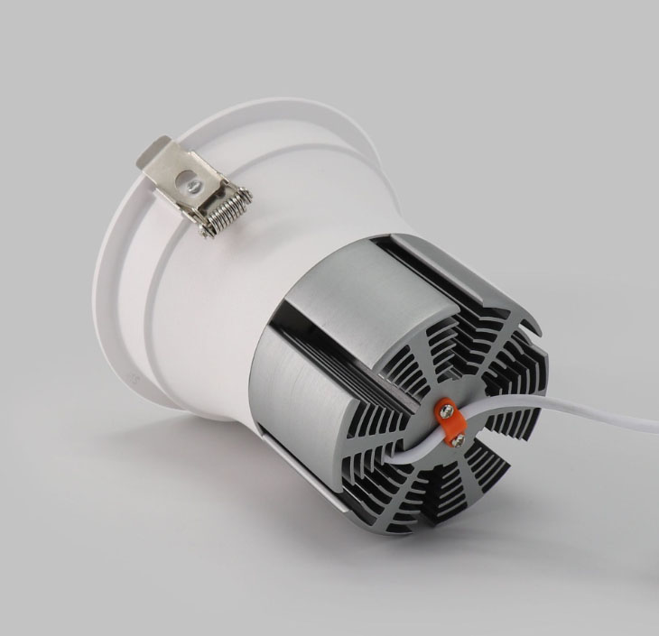 销售嵌入式筒灯led商场店铺天花灯cob筒灯&nbsp;&nbsp;led灯具&nbsp;&nbsp;华创利科技