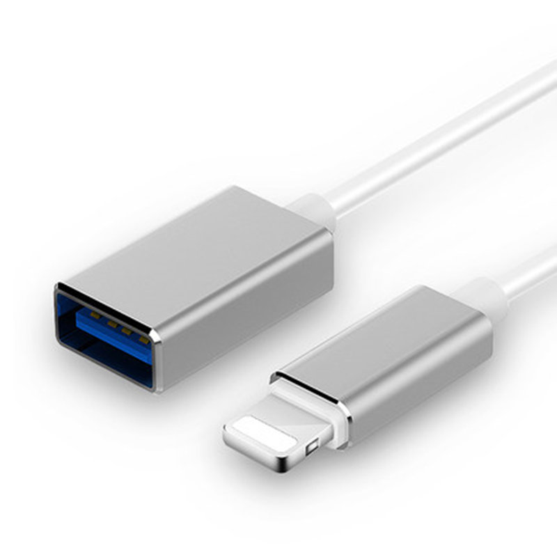 转接线iPad键盘麦克风usb转接器 适用于苹果手机OTG转  转接头