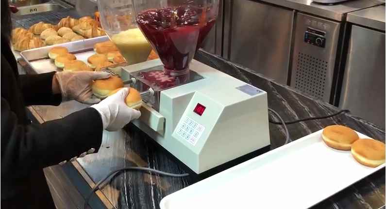 烘焙店专用煜丰INB-M蛋糕注心机-煜丰  甜甜圈注心机  果酱注心机