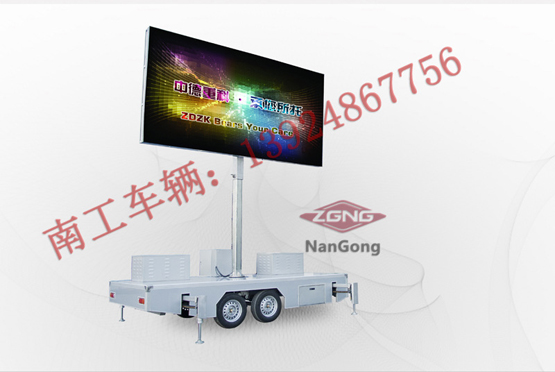 全自动广告车 LED移动广告宣传车 LED广告拖车 广告拖车厂家