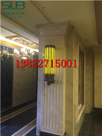 酒店大门中式仿古LED节能壁灯仿云石壁灯走廊楼道壁灯  中式仿古壁灯  走廊壁灯