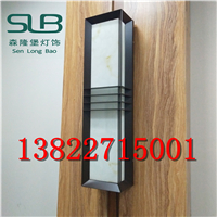 亚克力壁灯方形中式仿古壁灯森隆堡厂家设计定制  方形壁灯