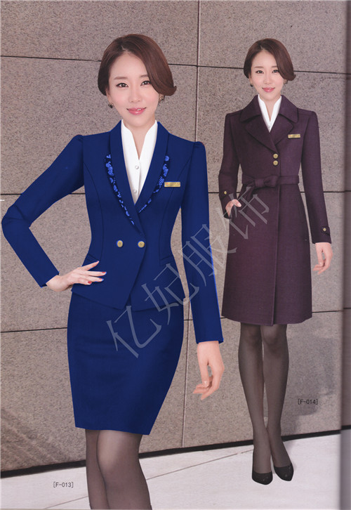 空姐制服女 高铁乘务员制服&nbsp;&nbsp;空姐职业装女