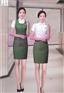 营业员工作服女夏  店员特色工作服