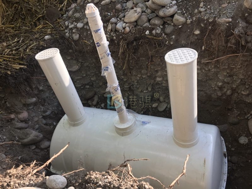 农村厕所设计实景图 农村旱厕改造冲水桶-港骐