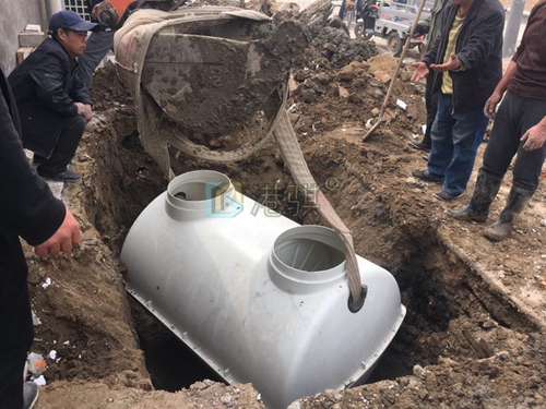 玻璃钢化粪池图集型号 化粪池满了不知道怎么办-港骐  玻璃钢化粪池型号