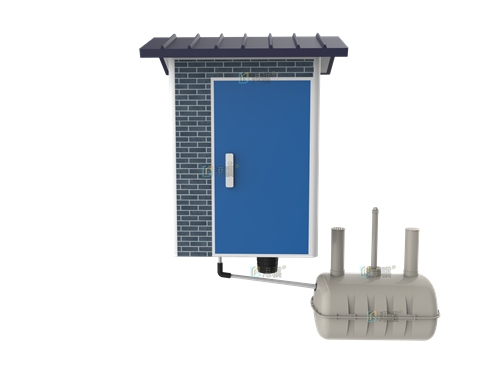 环保卫生间 农村旱厕所脚踏冲水桶-港骐