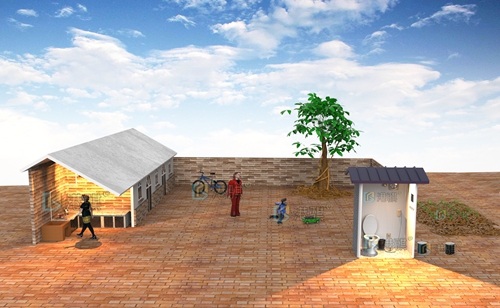 生物环保厕所北方农村厕所马桶防冻-港骐