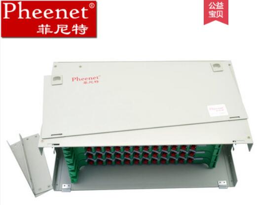 光纤进odf架配线视频odf架接地线odf架的接地端子  菲尼特  配线柜  光纤配线架