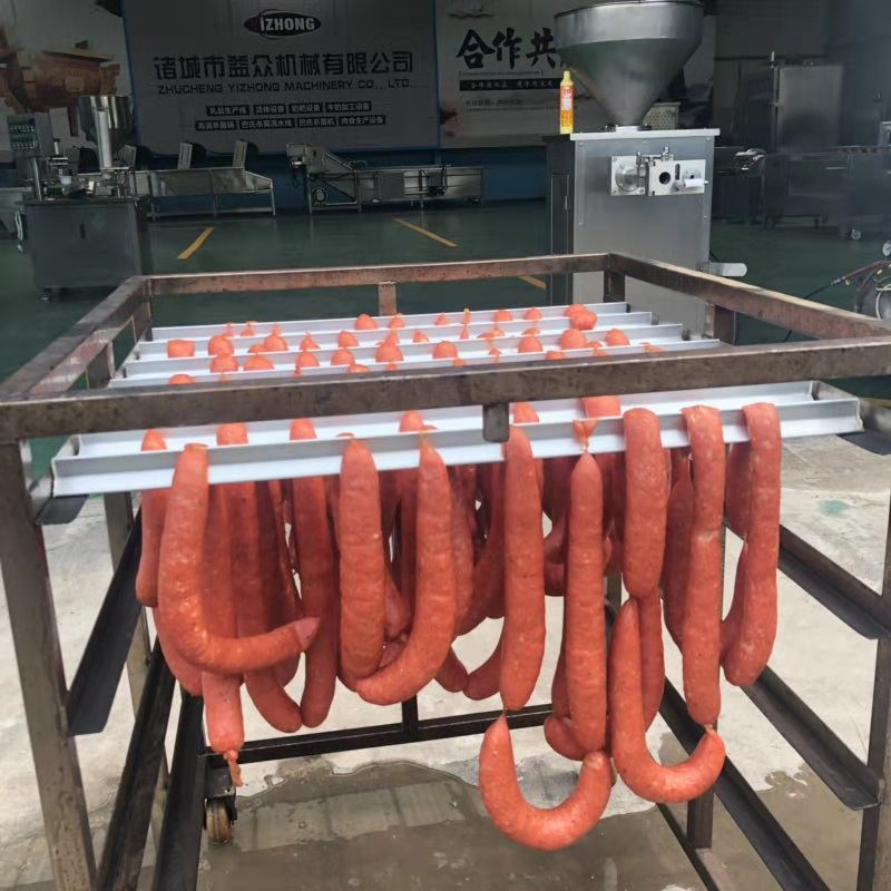 哈尔滨红肠烟熏炉 蒜蓉肠烟熏炉脆脆肠烟熏炉  全自动香肠烟熏炉  腊肉香肠烟熏炉  香肠烘干设备