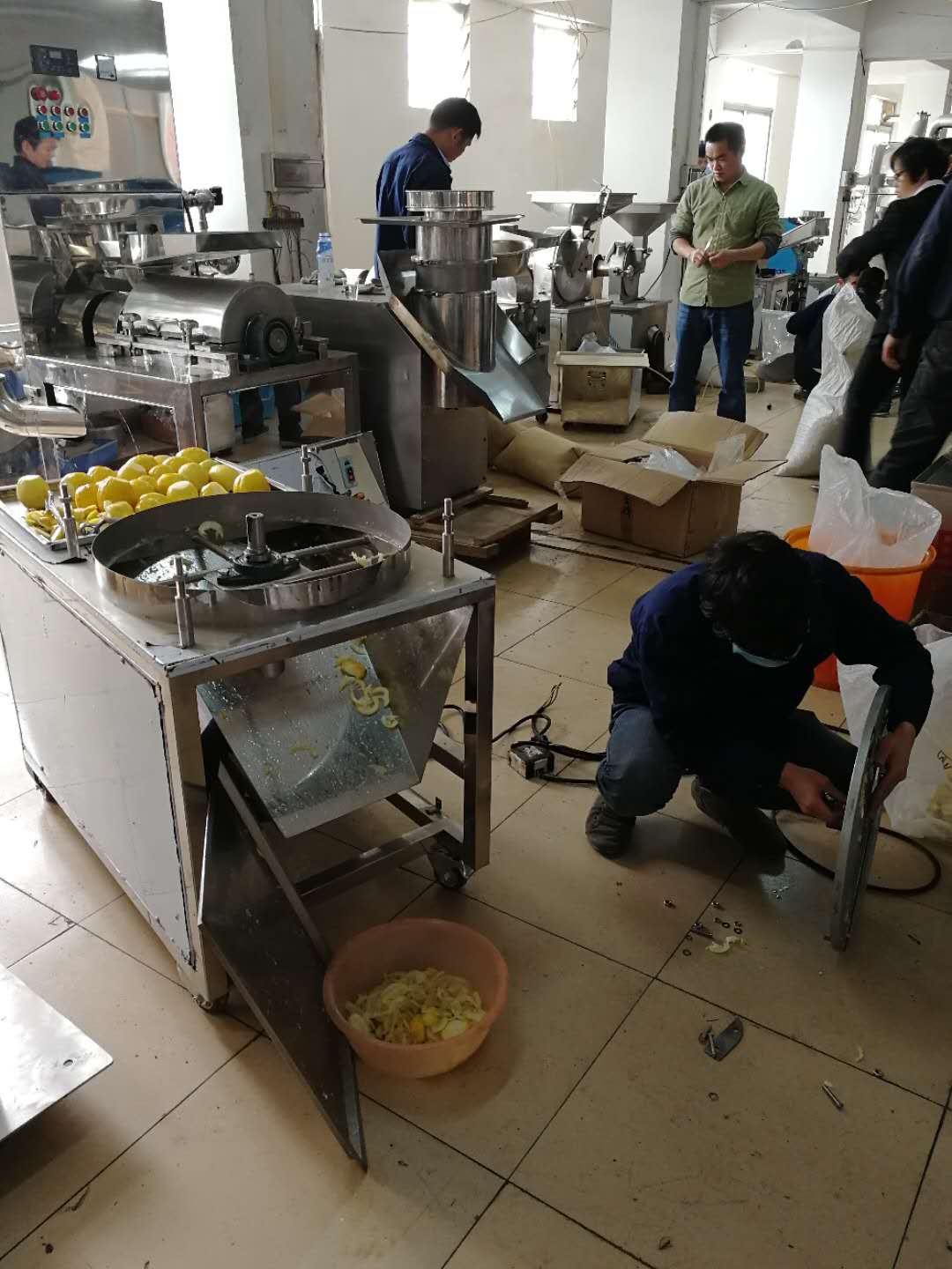 大口径番茄切片机 多功能果蔬切片机