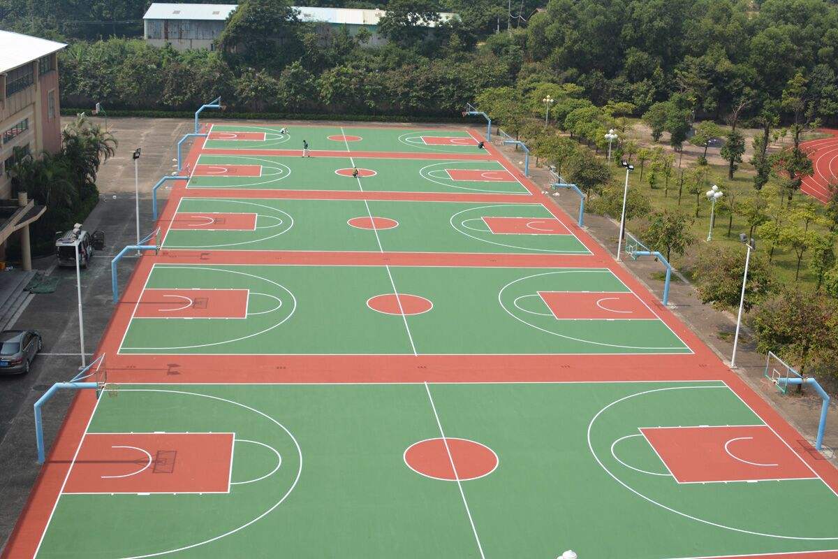 襄阳新国标硅pu篮球场报价 塑胶篮球场场地改造价格  襄阳塑胶篮球场报价  塑胶篮球场改造价格