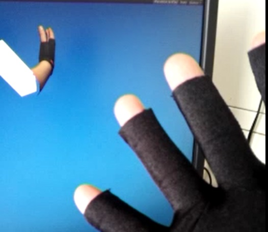 虚拟现实仿真交互UNITY3D手臂位置跟踪数据手套  康复医疗数据手套  机器人数据手套  动漫游戏数据手套