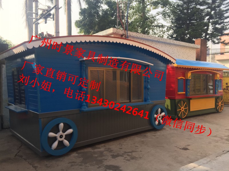 广州售货车，长沙特色小吃车，户外带轮售卖亭  实木售货摊  移动小商铺  广东小吃店