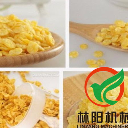 早餐谷物玉米片生产设备早餐谷物玉米片生产线  早餐谷物生产线  玉米片生产机械