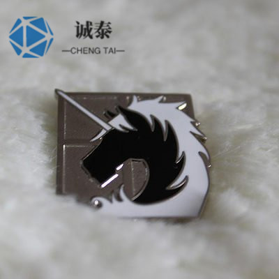 广州年会胸章定制，烤漆徽章制作，集团徽章生产