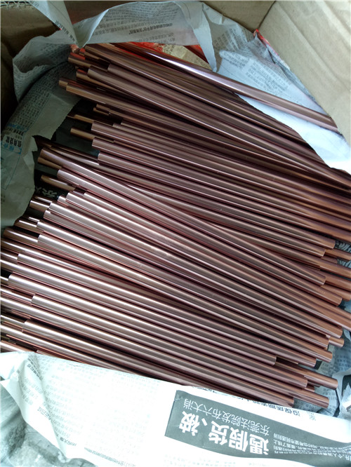 6063薄壁氧化铝管 切割氧化黑色香槟色铝管 切割氧化黑色铝管