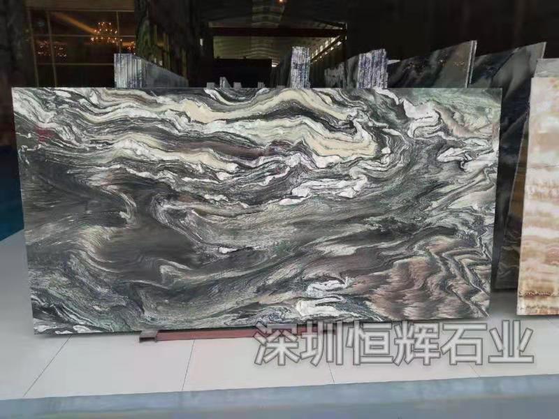深圳大理石材-山水画大理石-背景墙系列  天然石材  大理石价格