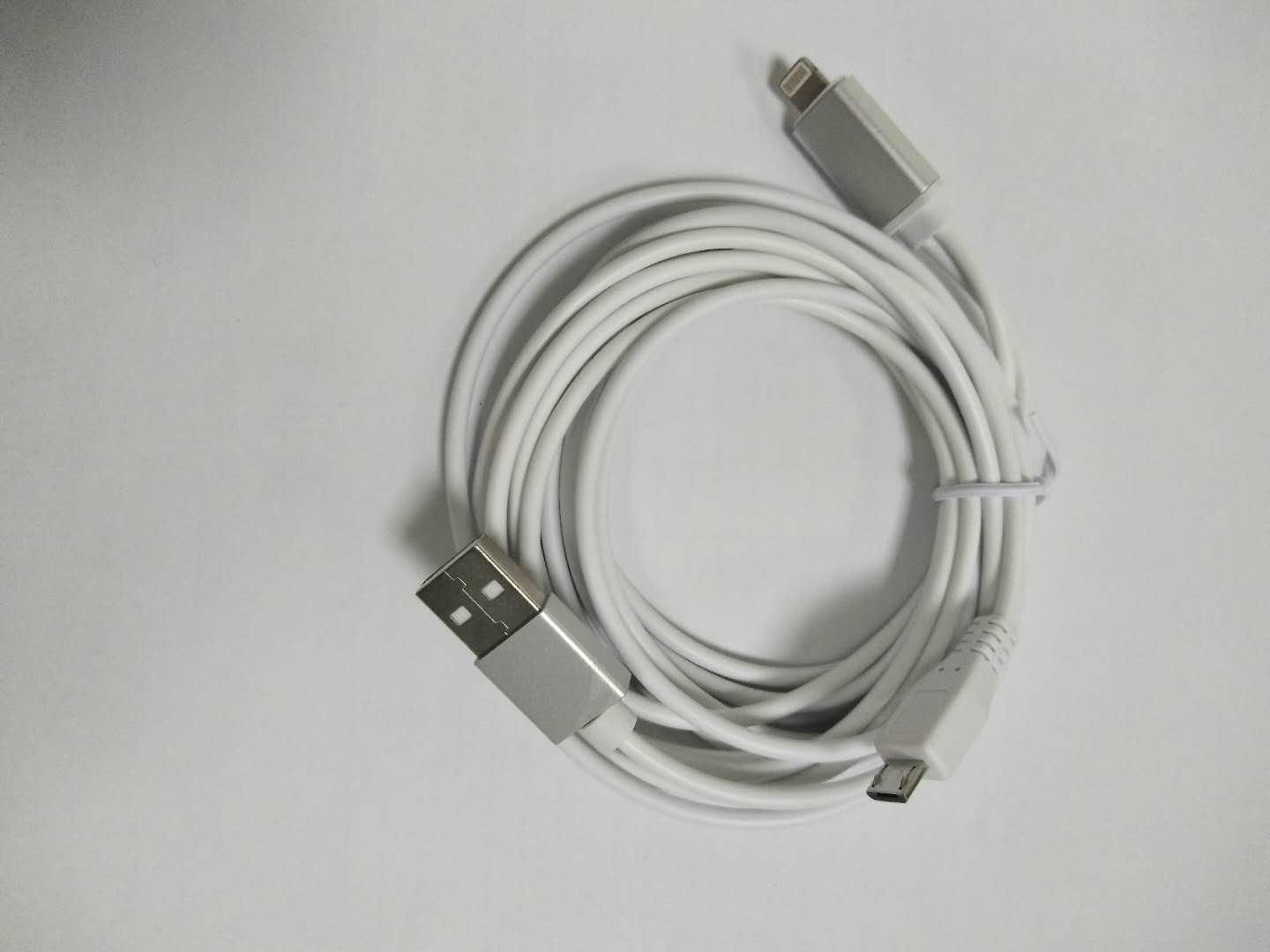 手机乐器数据线转接头/lightning转mini带充电网络