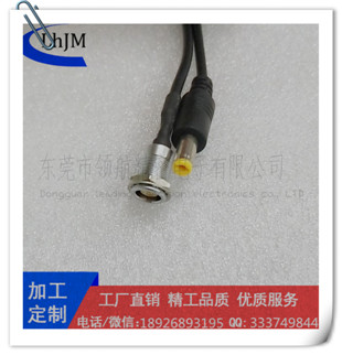 0B2芯FGG转电源线束 EGG转电源线束