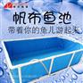 户外养殖蓄水池-家庭养殖帆布鱼池-专业定做帆布水池