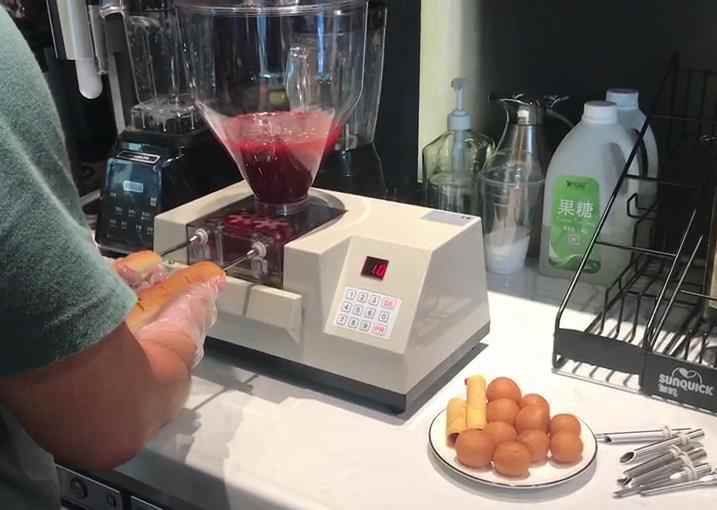 INB-M 花生酱注馅机厂家-煜丰  奶油注心机  糕点注心机